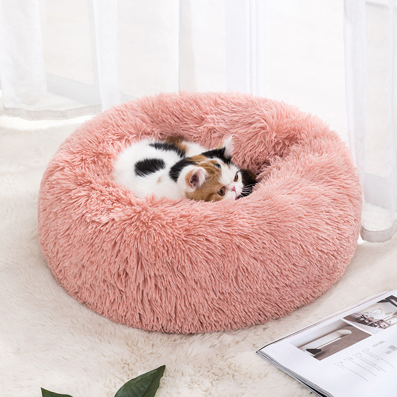 LIVIPETS™ - Flauschiges Haustier Rundbett