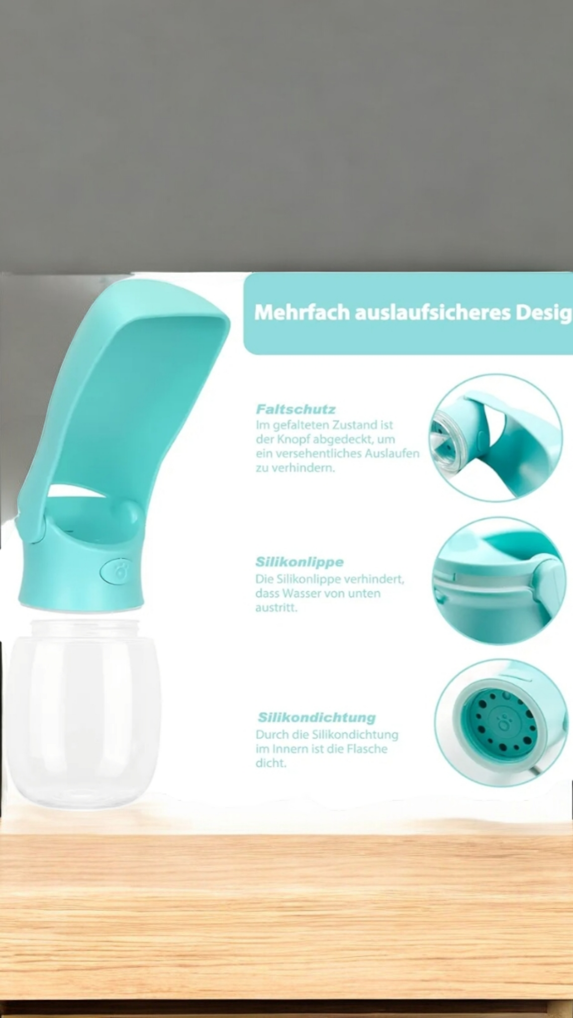 Livipets™ - Tragbare Hunde-Wasserflasche