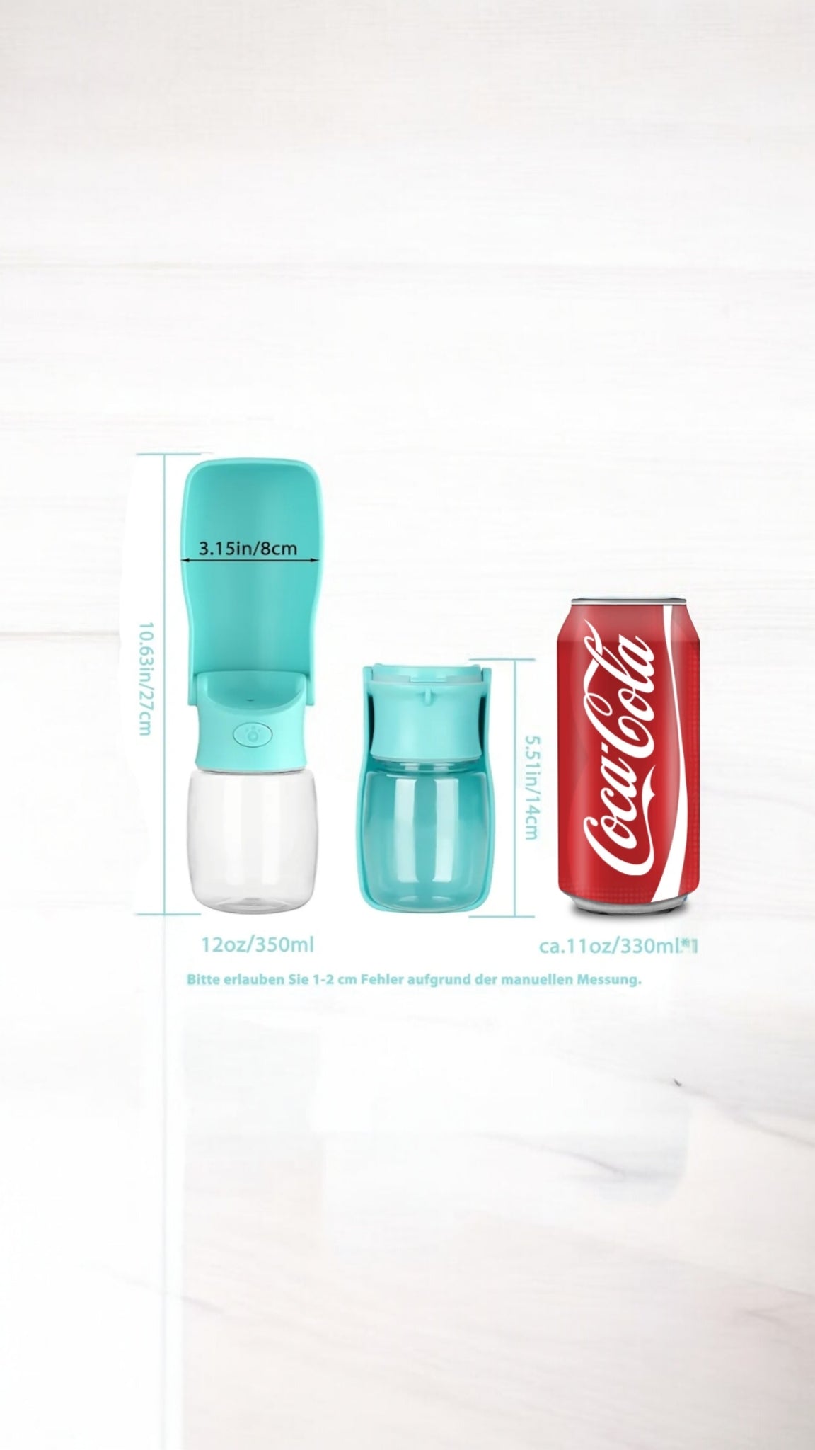 Livipets™ - Tragbare Hunde-Wasserflasche