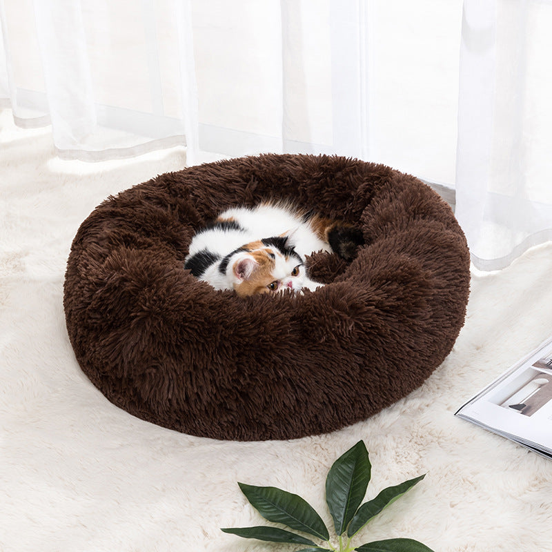 LIVIPETS™ - Flauschiges Haustier Rundbett