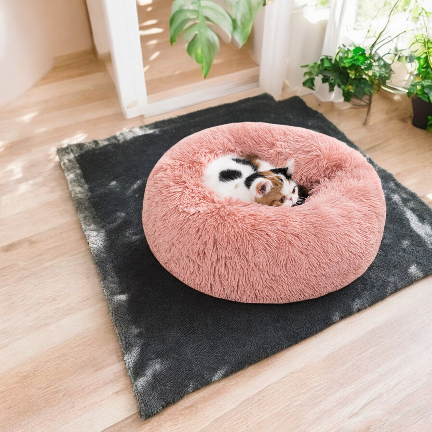 LIVIPETS™ - Flauschiges Haustier Rundbett