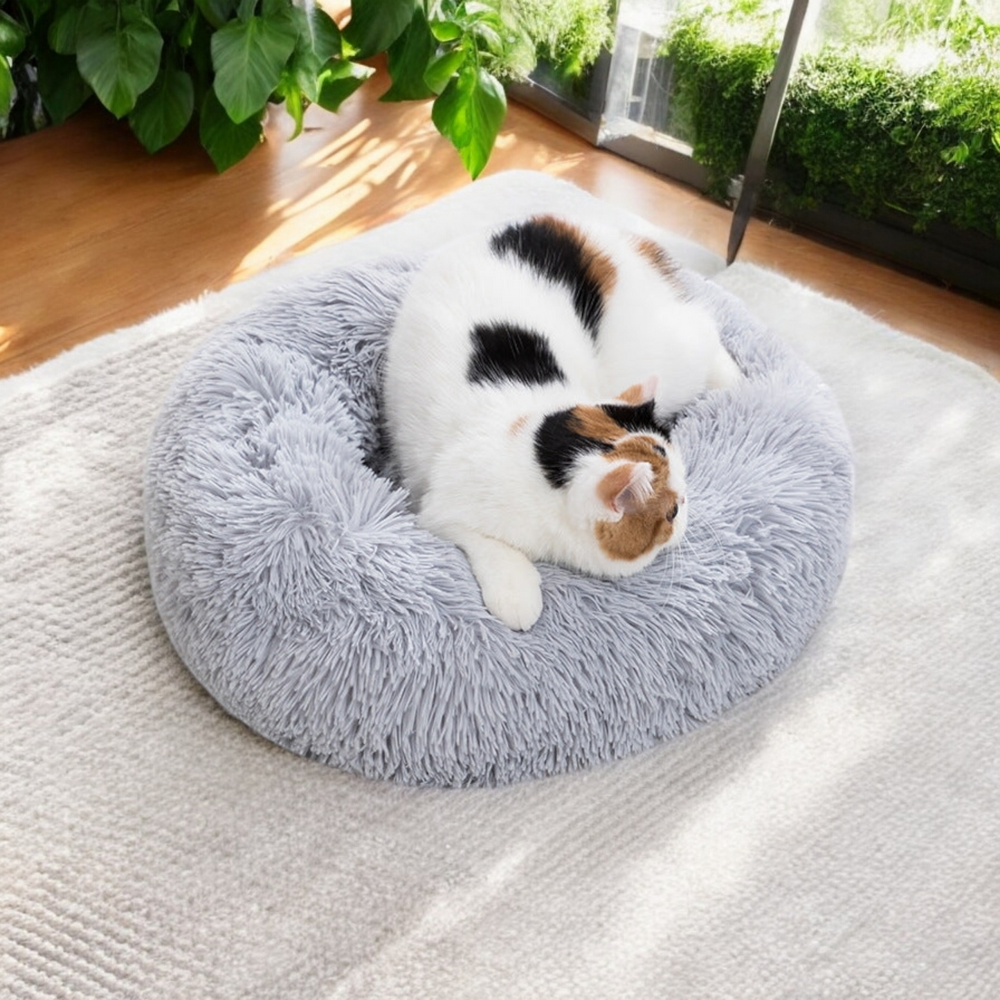 LIVIPETS™ - Flauschiges Haustier Rundbett